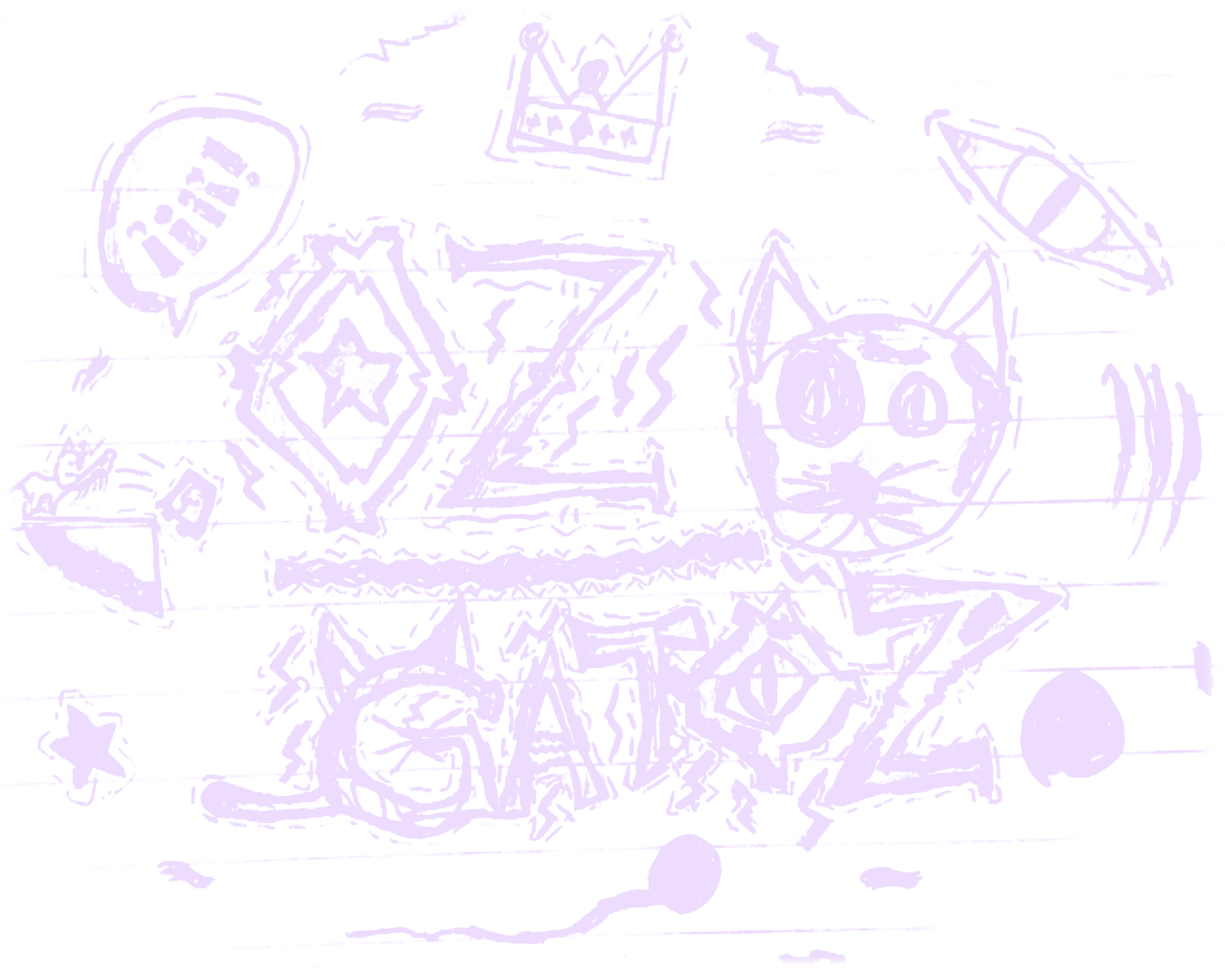 OZ GATOZ Purple Logo